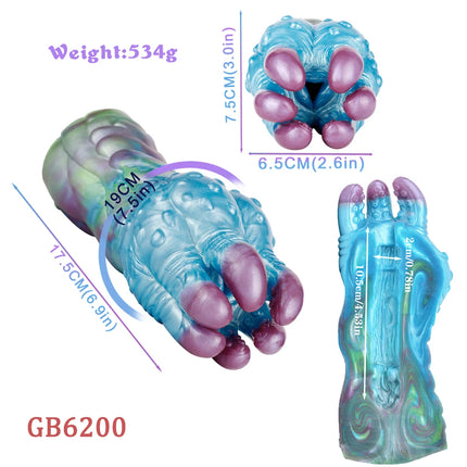 GEEBA safer sex products Male Masturbator Silicone Alien Monster Penis Sleeve Adult Sex Toy for Men Fantasy Pocket Pussy Stroker
