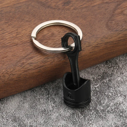 Creative Gear Head Keychain Speed Gearbox Keyring For Car Key Turbo Hub Brake Disc Pendant Shock Absorber Keys Holder Chain Ring