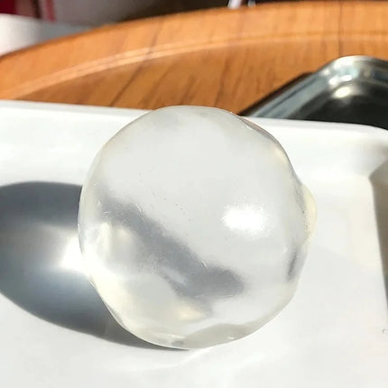 .Moldable Squishy Pearl Coconut Oil Squeeze Toy Moldable Stress Ball Squishy Toy Slow Rising Decompression Sensory Toy for Adult