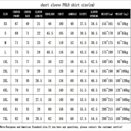 Classic Men Short Sleeve Polo Shirt 2026 New Golf Great Quality Oversize Men Button Collar T-shirt US Size Clothing Manufacturer