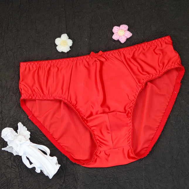 smooth Briefs Silky Men's  Underwear Glossy Sports Men Swimsuit Interior Hombre Panties mens sexy underwear