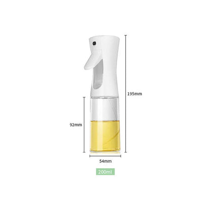 200/300/500ml Kitchen Oil Sprayer,Non-stick Cooking Oil Dispenser Bottle Wist Pump for Salad Frying BBQ Kitchen Tools