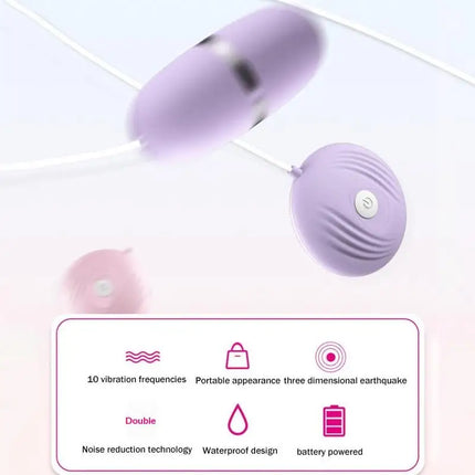 [TG823]Vibrator For Women Sex Toys For Women Masturbators 7 Speeds Battery Waterproof Small Shell G-spot Massager Vibrating Egg