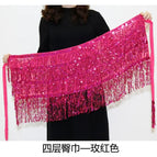 4 Layers-Rose red / One Size