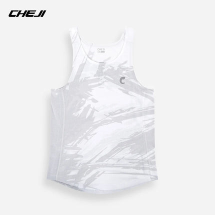 Men Professional Running Vest Tops Speed Sport Fitness Shirts Guys Athlete Track Field Marathon Sleeveless Clothing Quick Drying