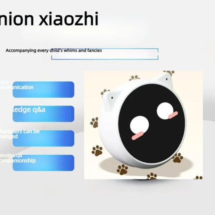 Meow Companion Desktop Intelligent Ai Chat Robot Bean Bag Voice Dialogue Toy Finished Holiday Christmas Gift Toy
