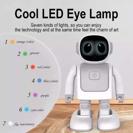 Program Dance Robert Children Toy Cute Robot Electron Astronaut Music Toys Phone APP Bluetooth Remote Control Kids Gift