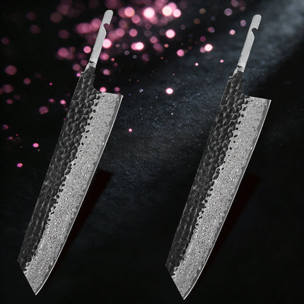 1/2/3/4/10PCS, Forged Damascus Steel Sashimi Knife Blade Kitchen Knife Blade Chef Knife Kiritsuke Knife Blade DIY Making Tool