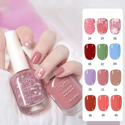 Nail Polish Quick Dry No Bake Transparent Peel-off Long-lasting Odorless Student Nail Salon Water-based Nail Art Tools
