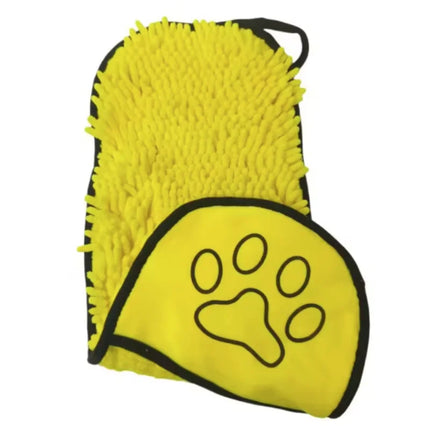 Super Absorbent Quick Dry Pet Towel Soft Dog Bath Robe Convenient Cat Bath Towel Pet Cleaning Washcloth Essential Dog Accessory
