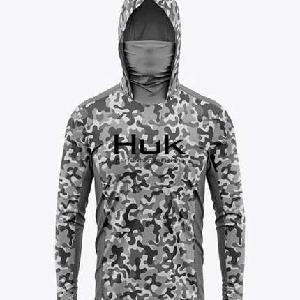 Men's Fishing hooded sweatshirt Fishing UV protection hoodie Camiseta De Pesca clothing hooded top grey white