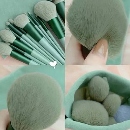 Soft Fluffy Makeup Brushes Set for Cosmetics Foundation Blush Powder Eyeshadow Kabuki Blending Makeup Brush Beauty Tool