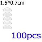 100pcs transparent