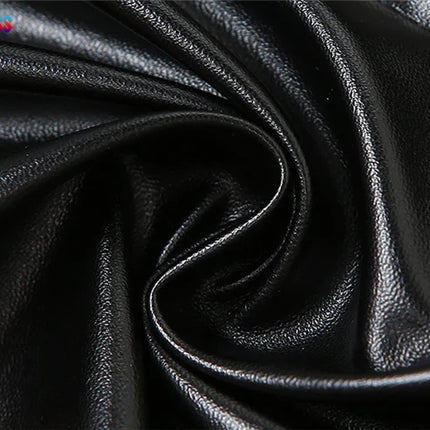 Weird Puss PU Backless Women Tank Tops Halter Neck Sleeveless Zipper Decoration Sexy Punk Nightclub Streetwear Summer Wild Vest