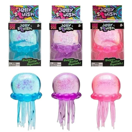 Squishies Nee Doh Medusa, Juguete Sensorial de Agua, Juguete Antiestrés de Gel Suave para Apretar
