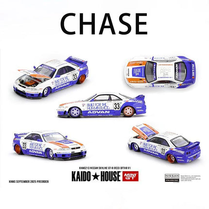 Kaido House + MINIGT 1:64 BMW M3 KAIDO WORKS LARRY CHEN V1 USA Exclusive Alloy Die-cast Car Model