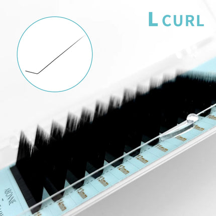 Abonnie LB LJ Curl Cashmere Classic Eyelashes Extensions Mixed Tray LB Curl Eyelashes