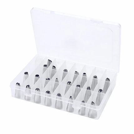 Pastry Socket Cake Nozzles for Confectionery Professional Set Icing Cream Piping Tips Cookies Cupcake Cake Decorating Tool