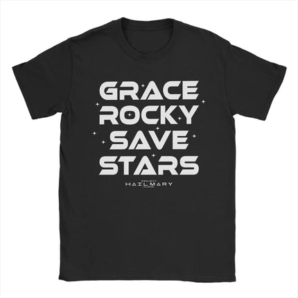 Project Hail Mary Fist My Bump Rocky The Alien Poster T Shirt Summer  Streetwear T-Shirts Cotton Harajuku Tee Shirt Short Sleeve