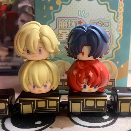Mihoyo Honkai Star Rail Q Version Stackable Figure 2nd Series Blind Box Anime Collectible Ornament Decor Gift For Anime Fans