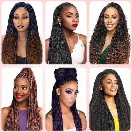 3 Pcs Bundle Deals Sensationnel Prestretched Braiding Hair,3x 52 In Kanekalon Flame Retardant Synthetic Braid For Box Twists