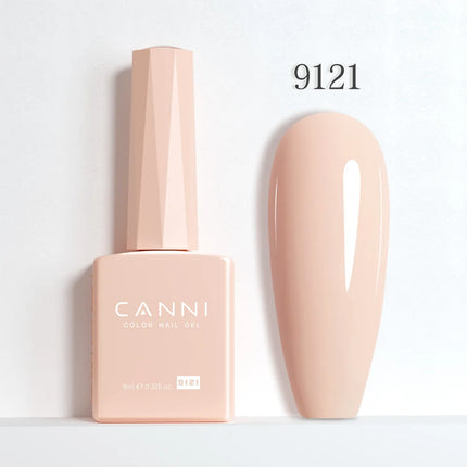 9ml CANNI Gel Nail Polish HEMA FREE TPO FREE Round Brush Gorgeous Color Soak Off UV LED Semi Permanent Gel Varnish Winter Nails