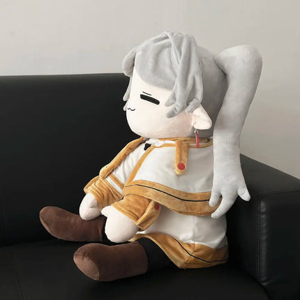 75cm At The Funeral Elf Frieren Frieren Plush Cotton Stuffed Kawaii Figures Anime Peripheral Desktop Decoration Kids Toys Gift