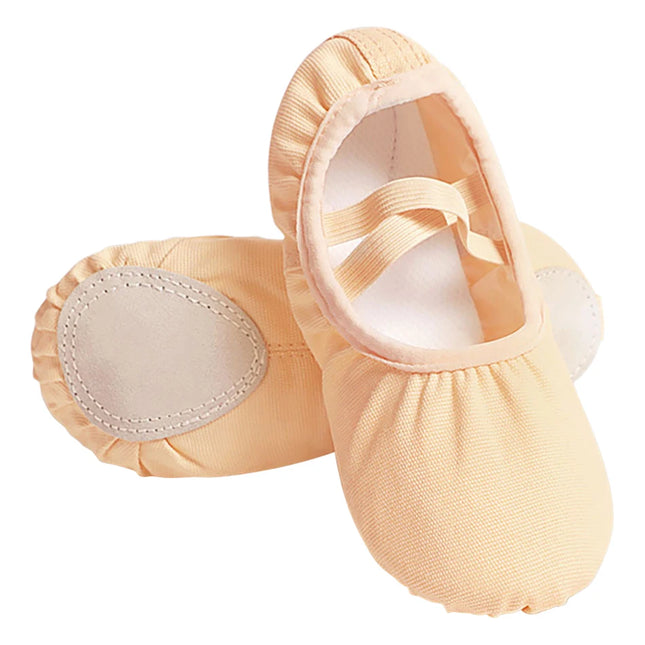 Girls Ballet Dance Shoes Soft Sole Kids Practice Slippers Non-Slip Cat Paw Gymnastics Yoga Flats Breathable Dancewear