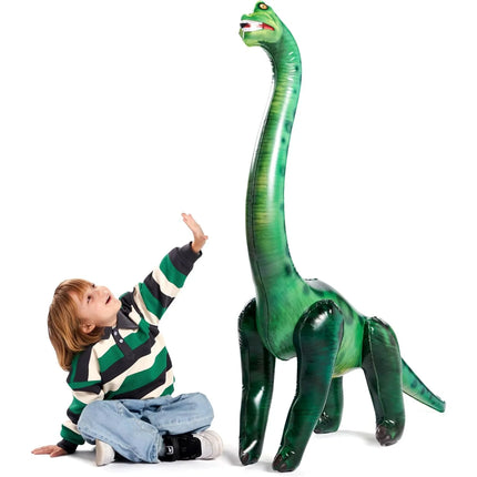 JOYFY 51" Brachiosaurus Inflatable Dinosaur Toy Party Decorations for Kids and Adults Birthday Party Chirstmas Gift