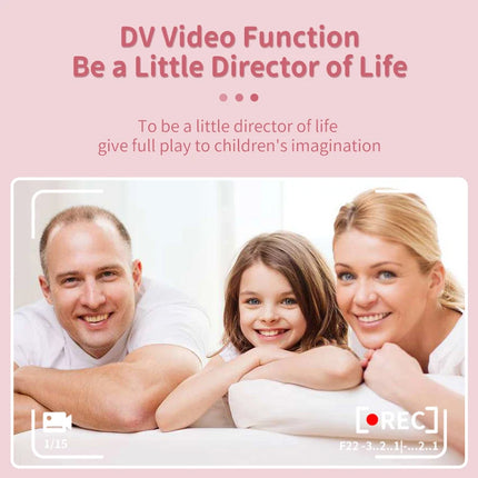 Children Cartoon Digital Camera Toy Portable Mini Photograph Printer Record Good Moment photograph Thermal Print Camera Toy Gift