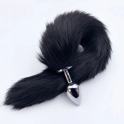 1pcs, BDSM Four size dog tail anal plug, animal tail butt plug, role-playing sex games, men and women sex toys