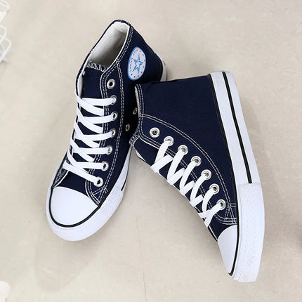 Hot Sales Men Women Sneakers Fashion High Top Leather Lace Up Casual Shoes Anti Slip Wear-resistant High Top Outdoor Board Shoes