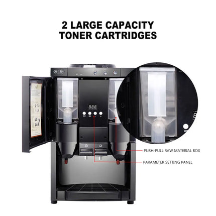 Automatic Instant Coffee Maker Hot Drink Machine Commercial Beverage Machine Coffee Machine Caffetteria