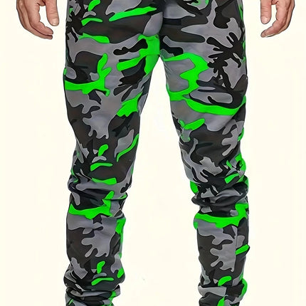 2026 Summer Fashion New Cool Men's Camouflage 3D Printed Pants Ankle Cool Camouflage Pattern Pants Street Wear Plus Size