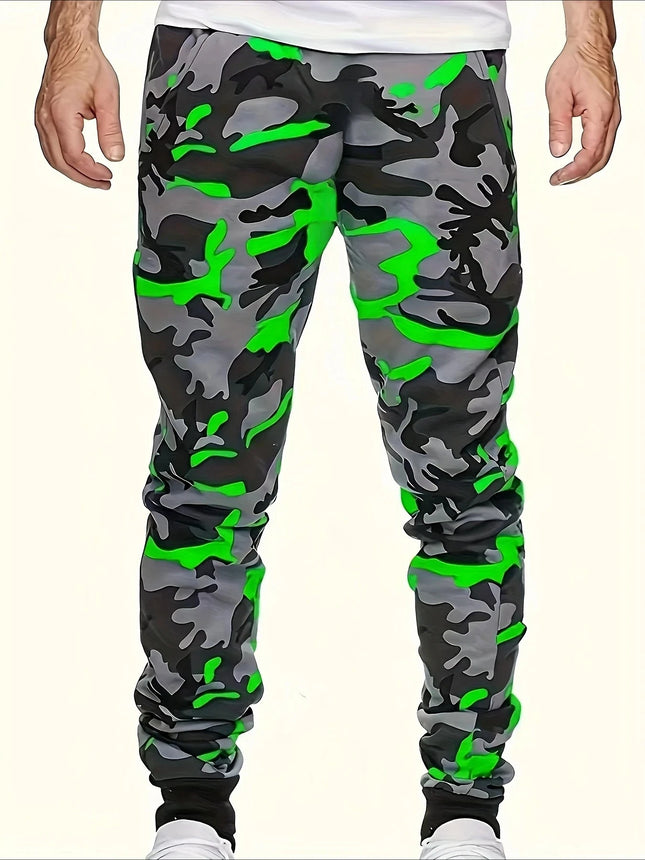 2026 Summer Fashion New Cool Men's Camouflage 3D Printed Pants Ankle Cool Camouflage Pattern Pants Street Wear Plus Size