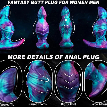 New Trend Wearable Anal Plug P Spot Stimulator Prostate Massage Fake Dildo Buttplug Sex Toy For Women Men Anal Dilator Adult 18