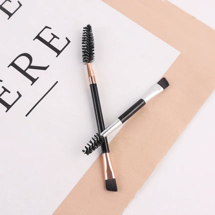 1/10pcs Soft Eyelash Brushes twisted Eyebrow Brush Elbow Contouring Eye Brow Eyeliner Brushes Eyes Blending Cosmetic Makeup Tool