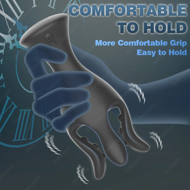 Male Masturbator Penis Vibrator Glans Trainer Penis Massage 9 Modes Vibration Sex Toys for Men Glans stimulation Penis Extender