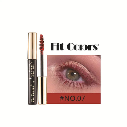 5D Silk Fiber Mascara Lash Color Mascara Waterproof 14 Colors 3D Mascara Eyelash Extension Thick Lengthening Eye Lashes Cosmetic