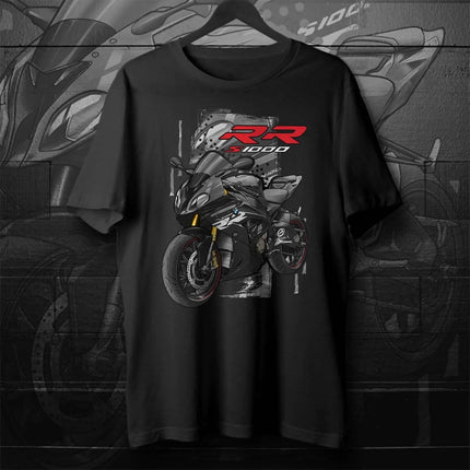 Retro 2015-2018 Models German S1000RR Motorcycle T-Shirt 100% Cotton O-Neck Short Sleeve Summer Casual Mens Tee Rider Streetwear