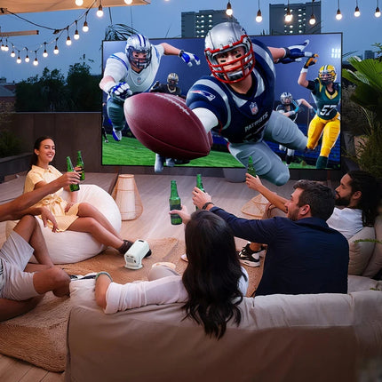 P30PRO Portable Video Projector,  with 720P Resolution And Adjustable 180° Projection Angle, Glow Party Supplies