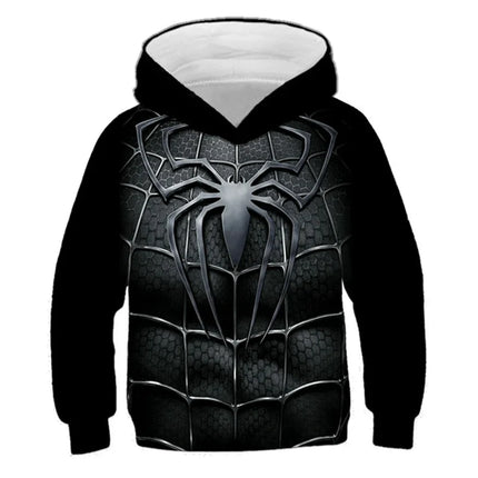 Girls Spring Marvel Hoodie Spider-Man Inspired Avengers 3D Print Baby Boy Clothes Casual Sportswear Hooded