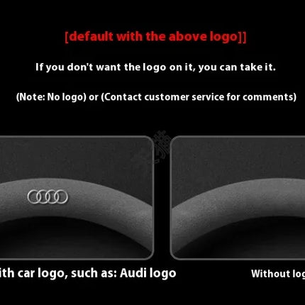 For Volkswagen Passat Golf 5 GTI Beetle Tiguan Touareg Polo T-ROC T-Cross Magotan Jetta Car Suede Anti-Slip Steering Wheel Cover
