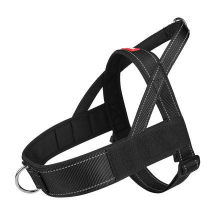 Heavy Duty No-Pull Dog Harness for Dogs - Reflective Lightweight Saddle Vest Pet Collar with Padded Straps Anti-Escape Design