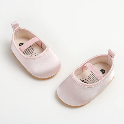 NEW Infant Baby Girls Mary Jane Princess Wedding Dress Shoes Toddler Crib Shoes Versatile baby princess shoes