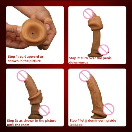 Penis Sleeve Enlarger For Men Dick Extension Sexy Adult Toy For Men Cock Sleeve For Penis Cover Reusable Condom
