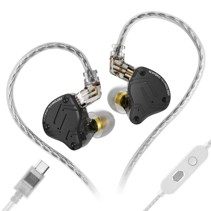 KZ ZS10 Pro X Wired In-Ear Headphones HiFi Bass Monitor Music Headphones Sports Headphones