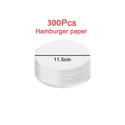 Round Hamburger Burger Press Beef Grill Food-Grade ABS Hamburger Helper Meat Press Cutlets Patty Maker Mold Kitchen Gadgets