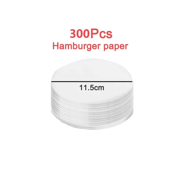 Round Hamburger Burger Press Beef Grill Food-Grade ABS Hamburger Helper Meat Press Cutlets Patty Maker Mold Kitchen Gadgets
