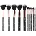 10pcs Makeup Brushes Set Foundation Blush Powder Eyeshadow Professiona Blending Cosmetic Full Set Soft Fluffy Female Makeup Tool